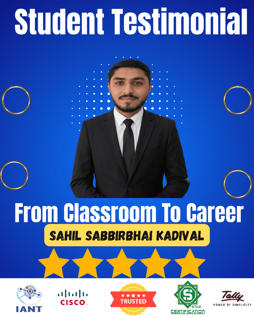 Sahil Sabbirbhai Kadival - Success story